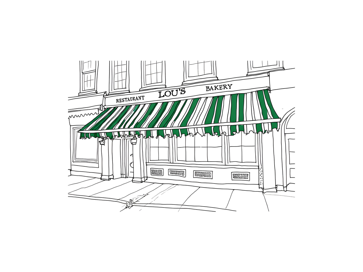 Lou's Restaurant & Bakery - Horizontal