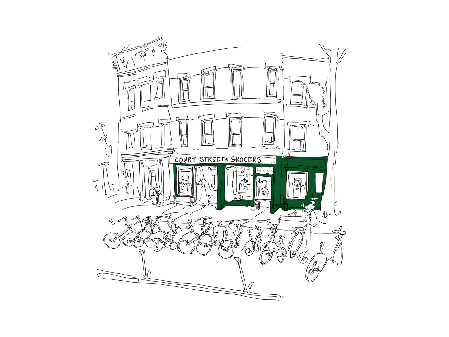 Court Street Grocers - Horizontal