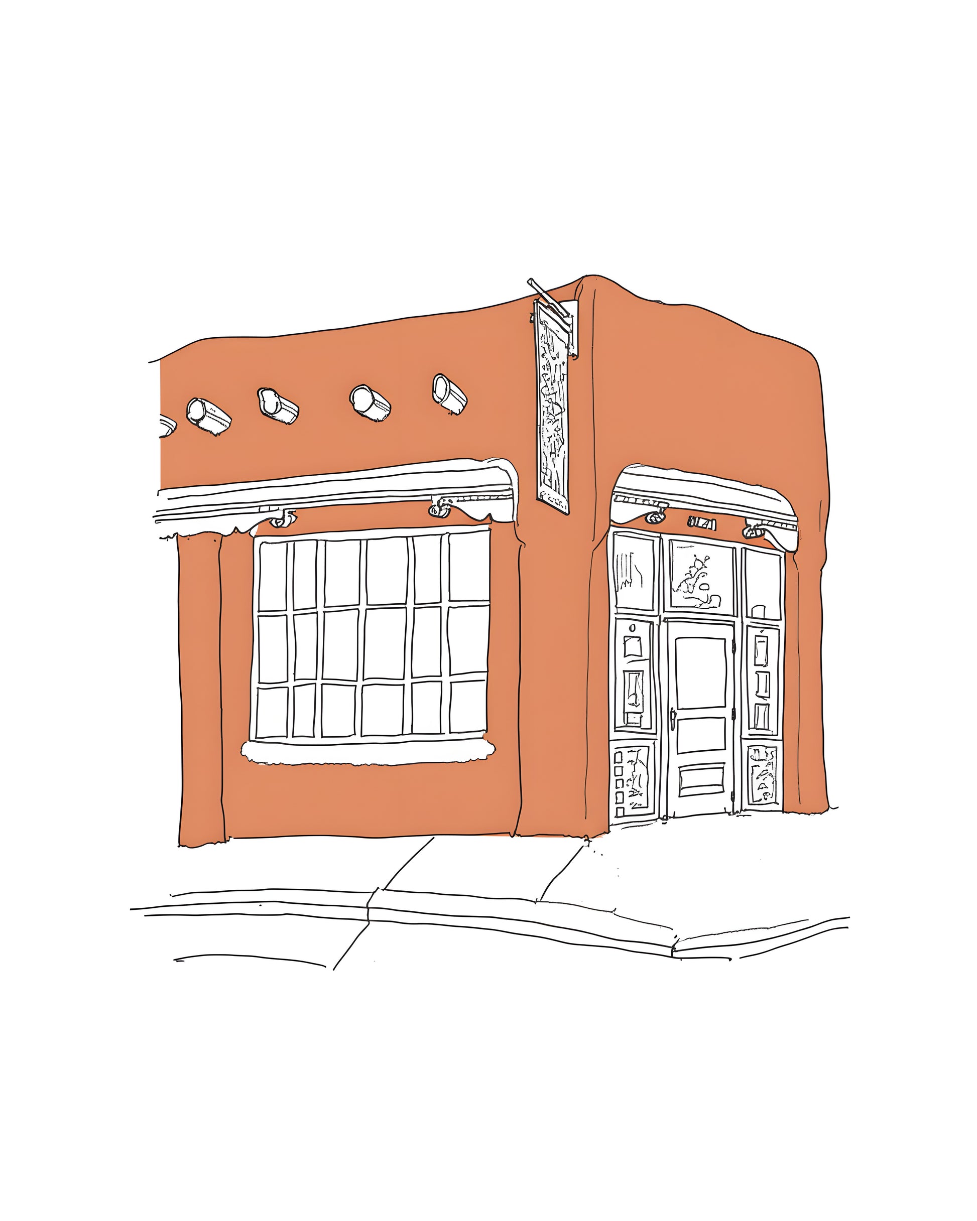 Cafe Pasqual's - Vertical