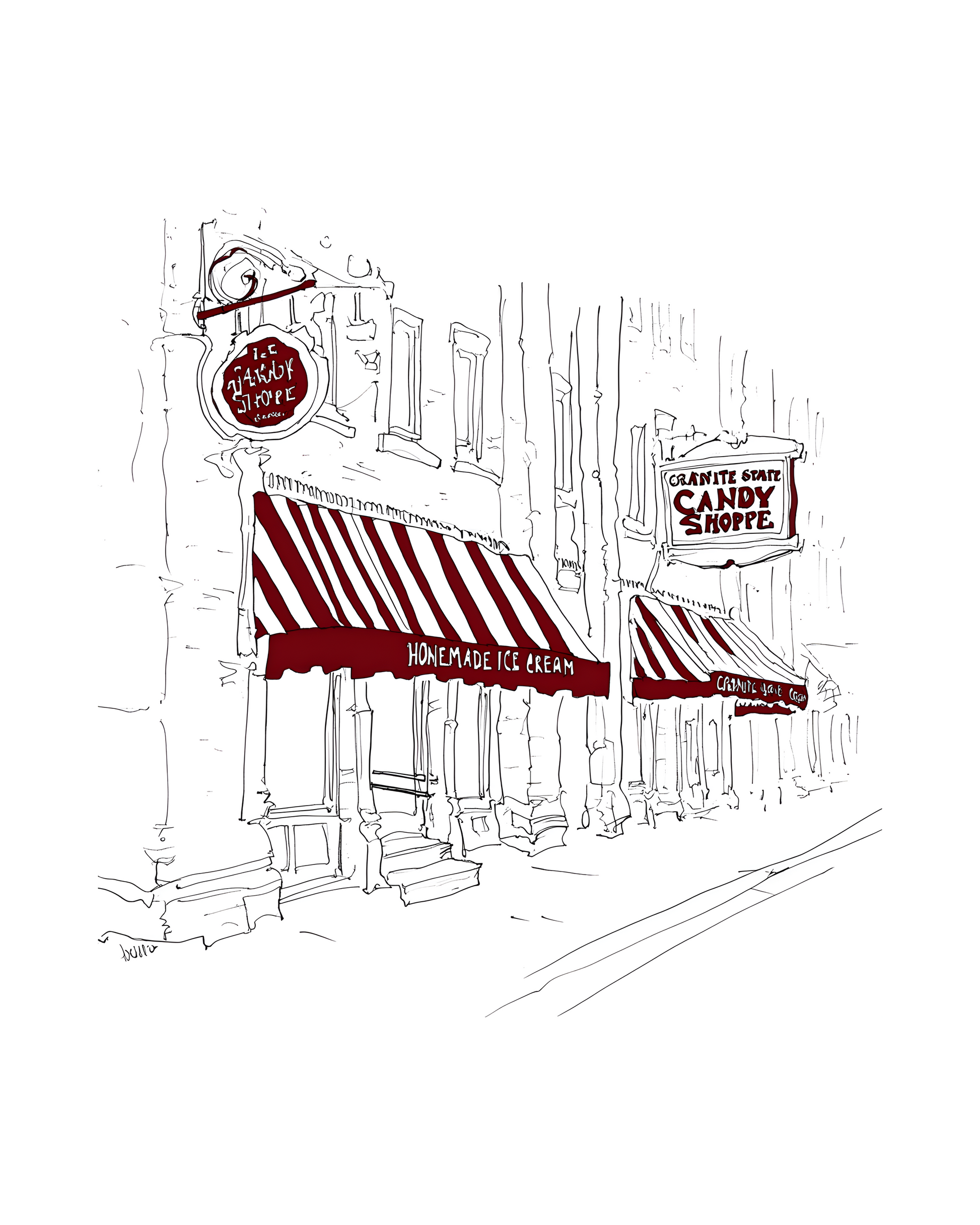 Granite State Candy Shoppe - Vertical