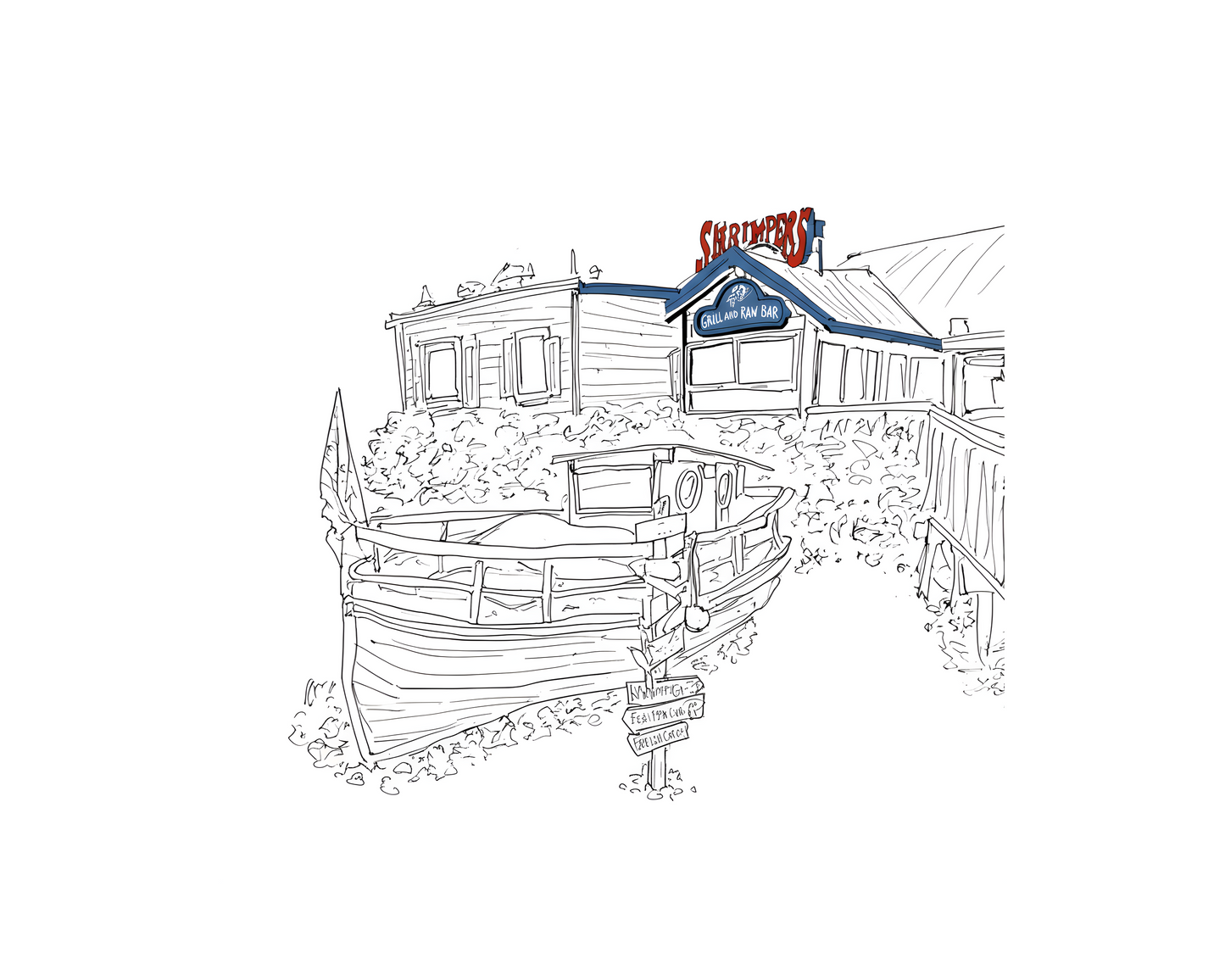 Shrimpers Grill and Raw Bar - Horizontal