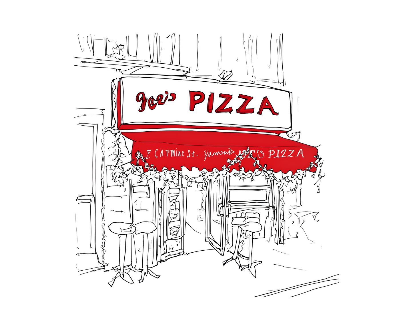 Joe's Pizza - Horizontal