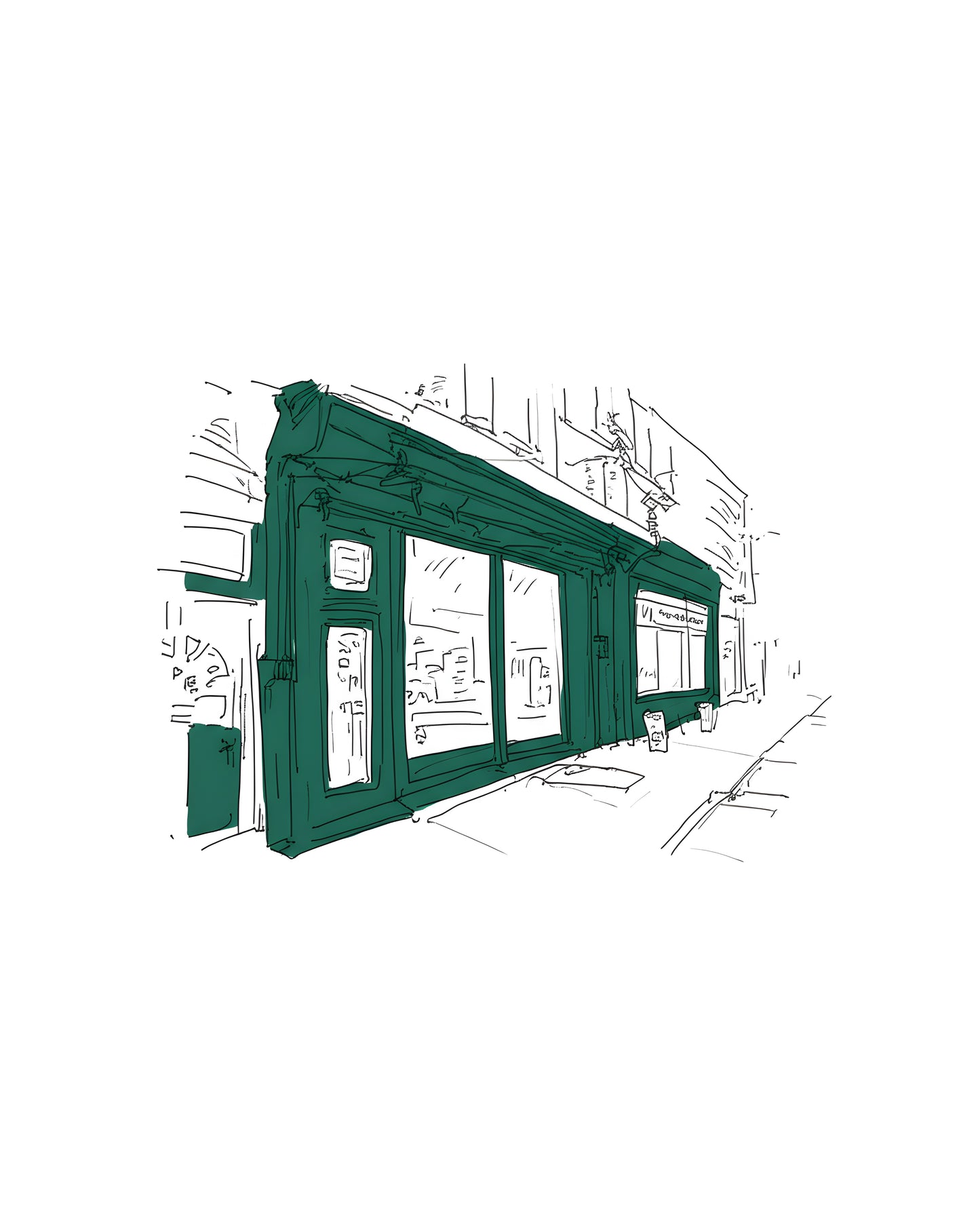 Cafe Spaghetti - Vertical