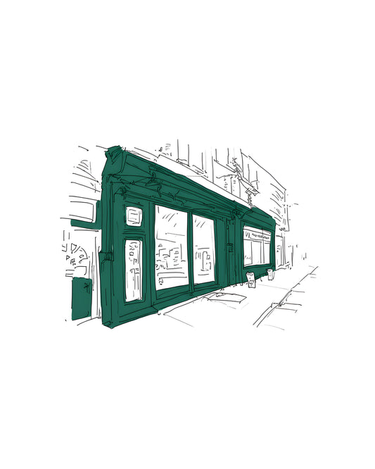 Cafe Spaghetti - Vertical