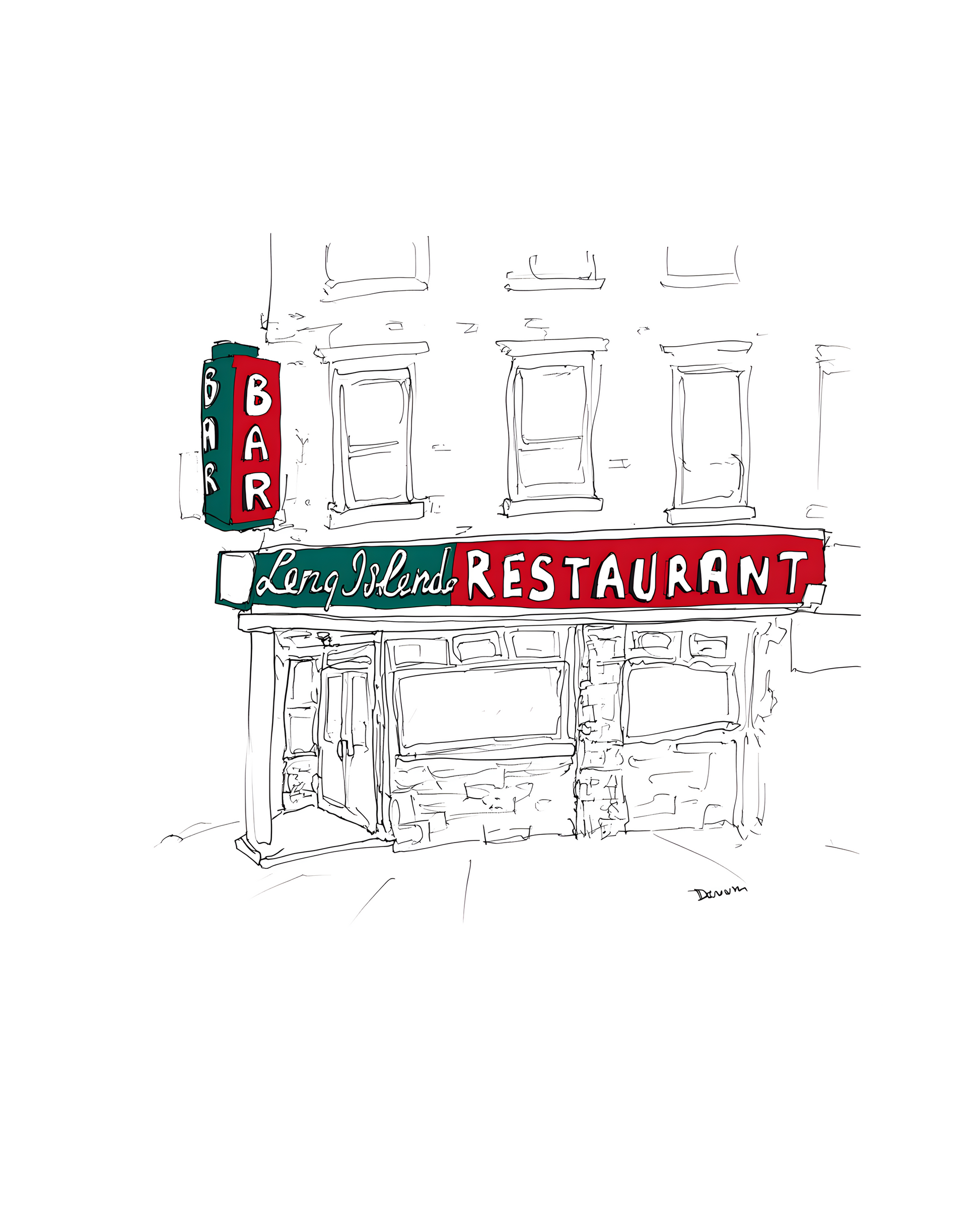 The Long Island Bar - Vertical