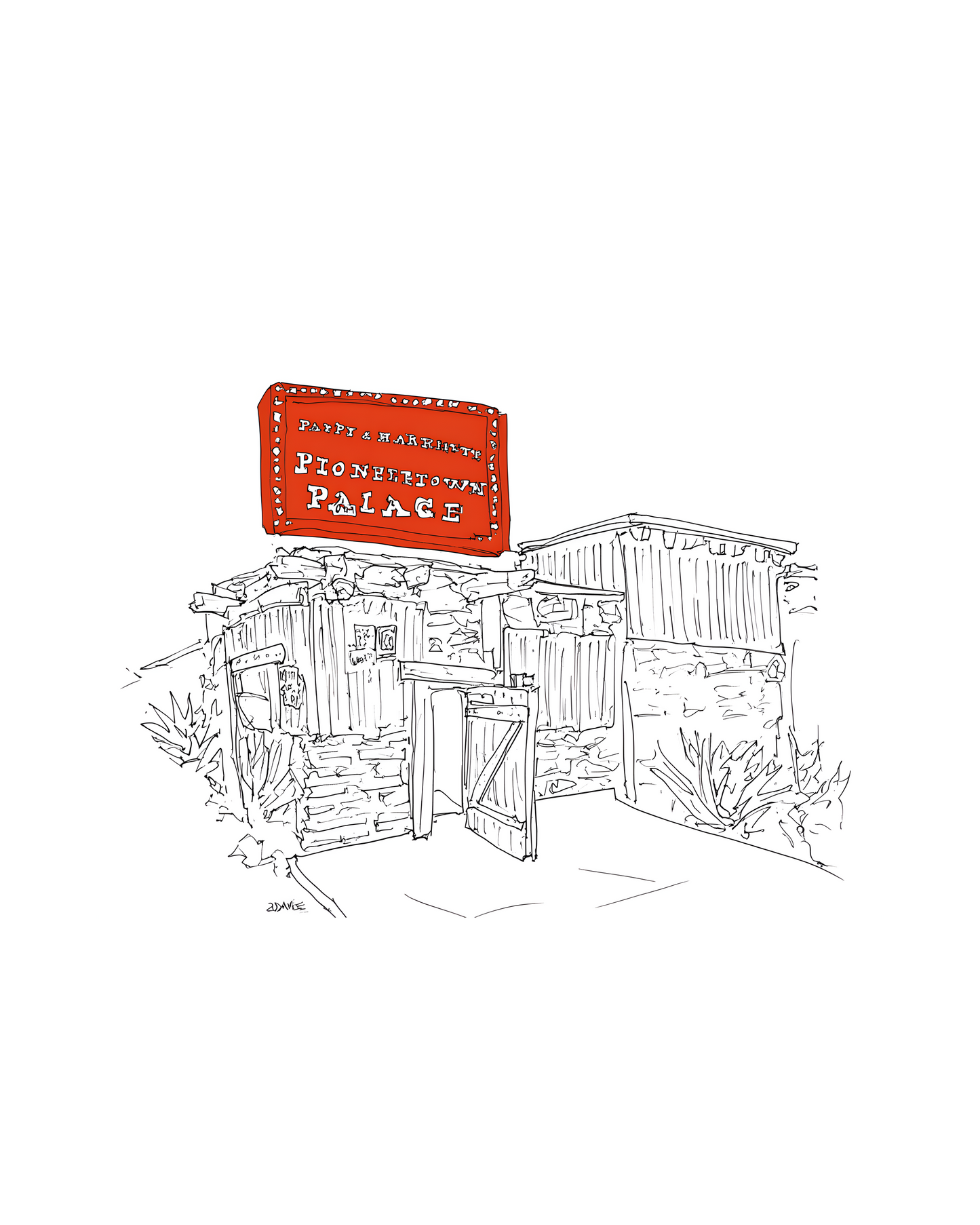 Pappy & Harriet's - Vertical