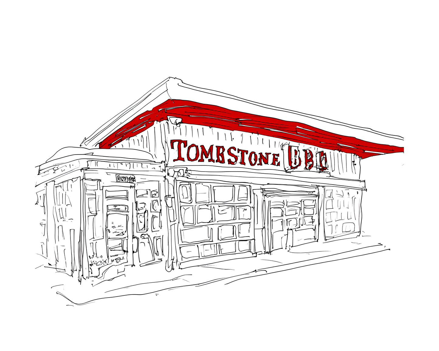Tombstone BBQ - Horizontal