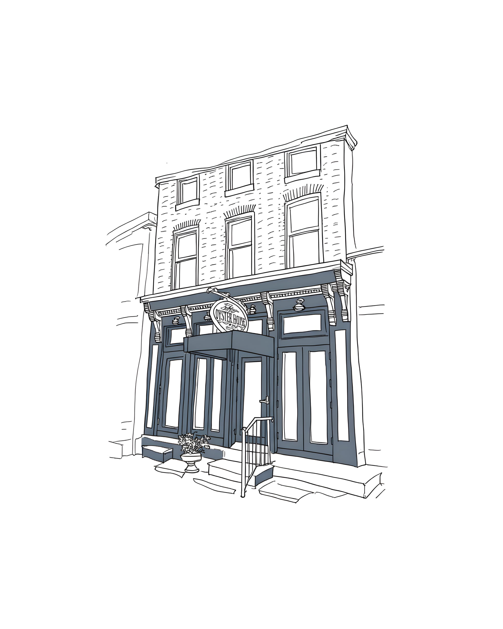 Thames Street Oyster House - Vertical