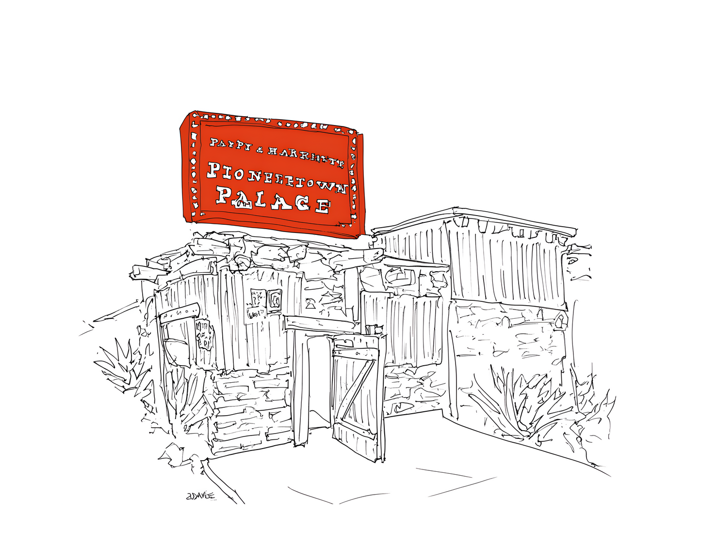 Pappy & Harriet's - Horizontal