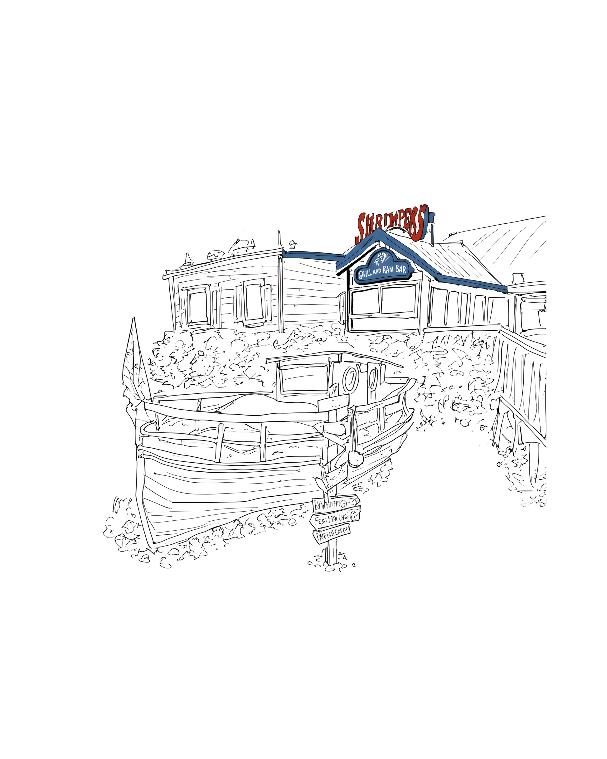 Shrimpers Grill and Raw Bar - Vertical