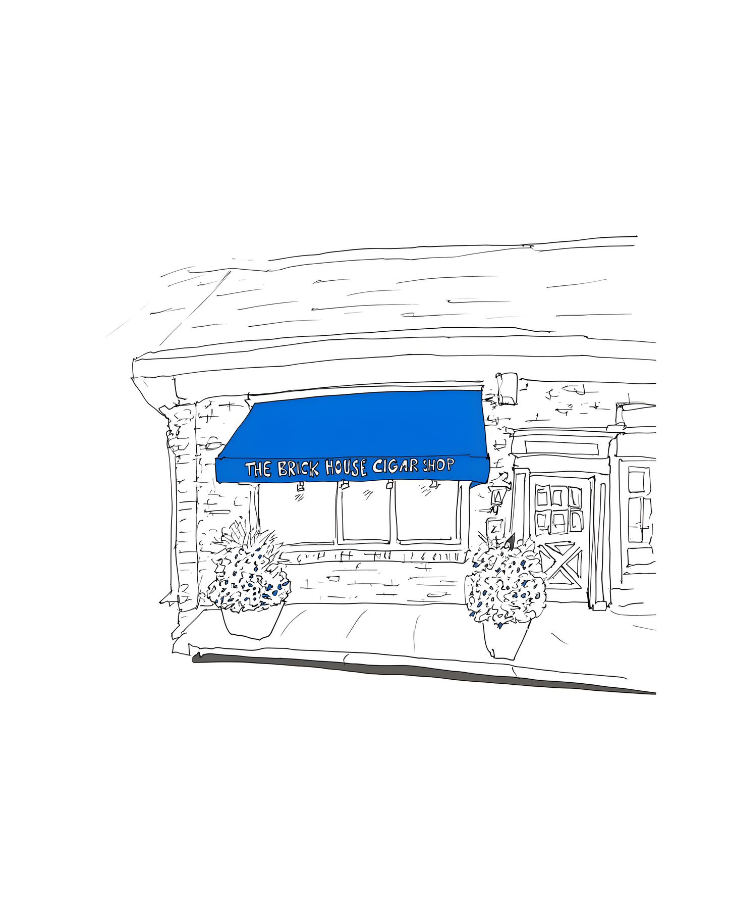 The Brick House Cigar Shop - Vertical